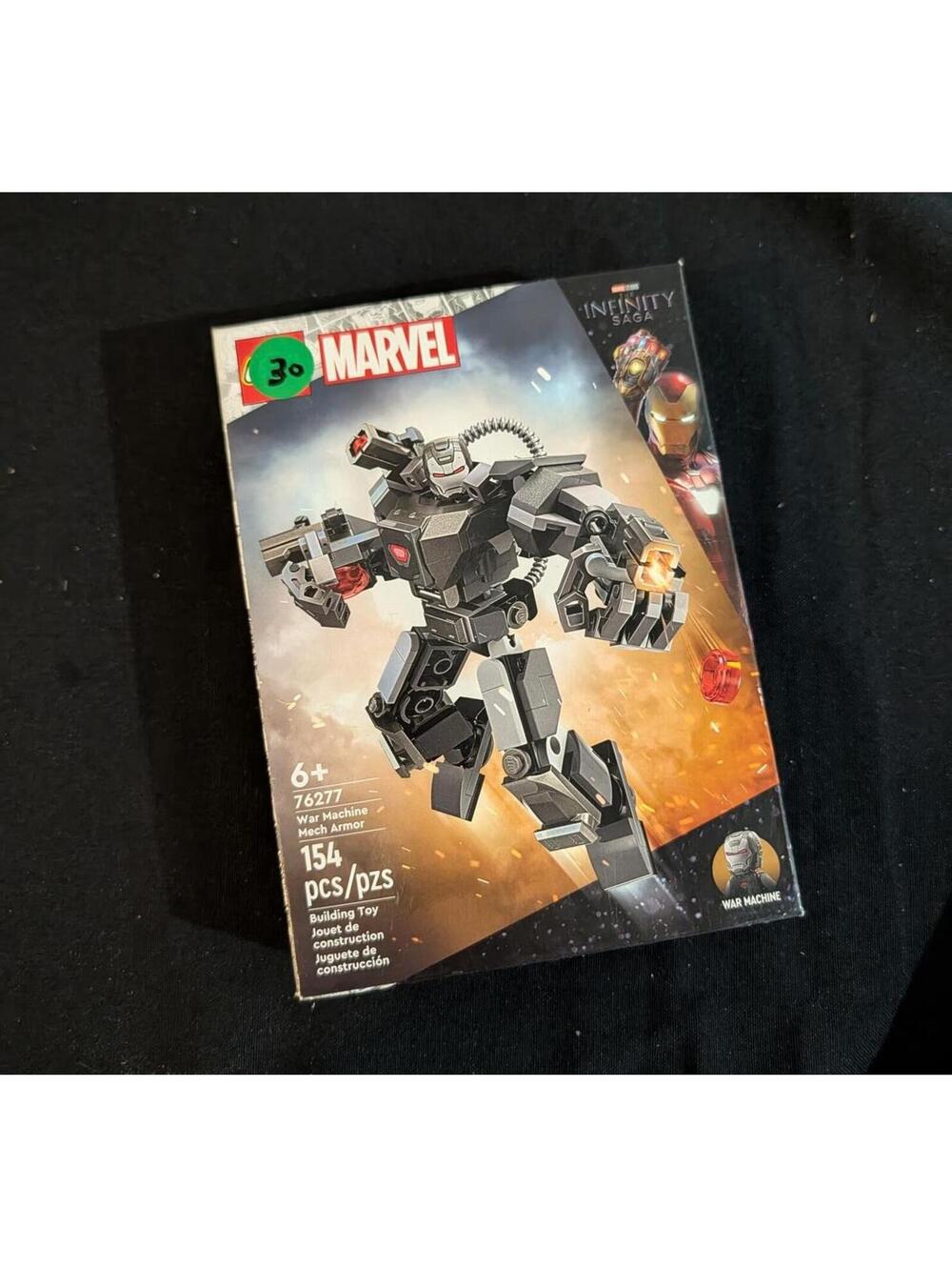 Marvel War Machine Mech Armor Set 76277, 154 Pieces